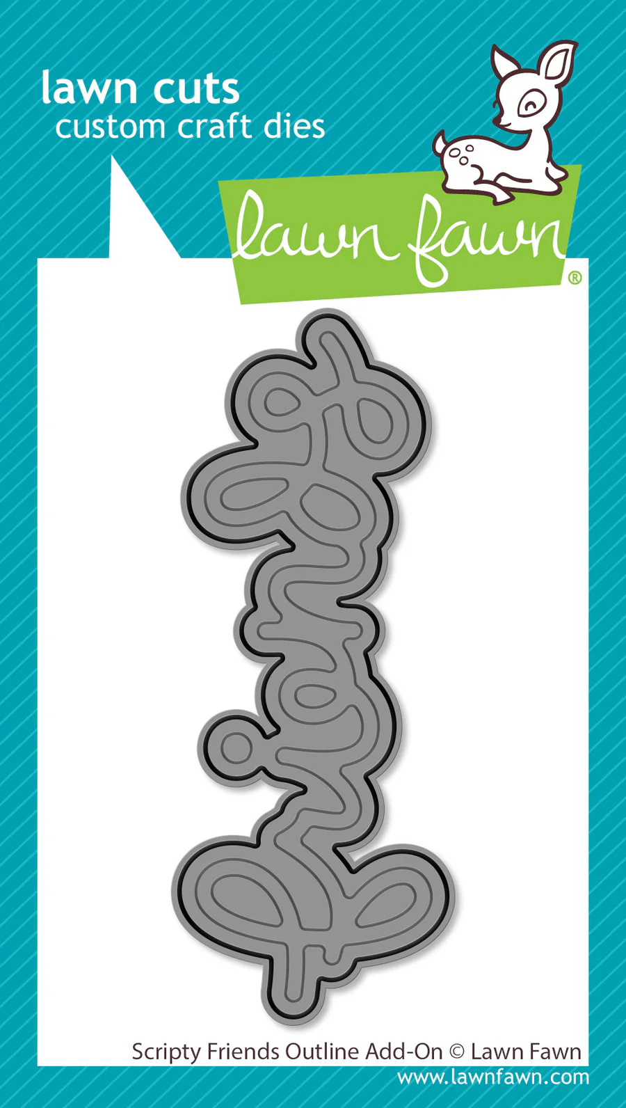 Scripty Friends Outline Add-On - Lawn Cuts